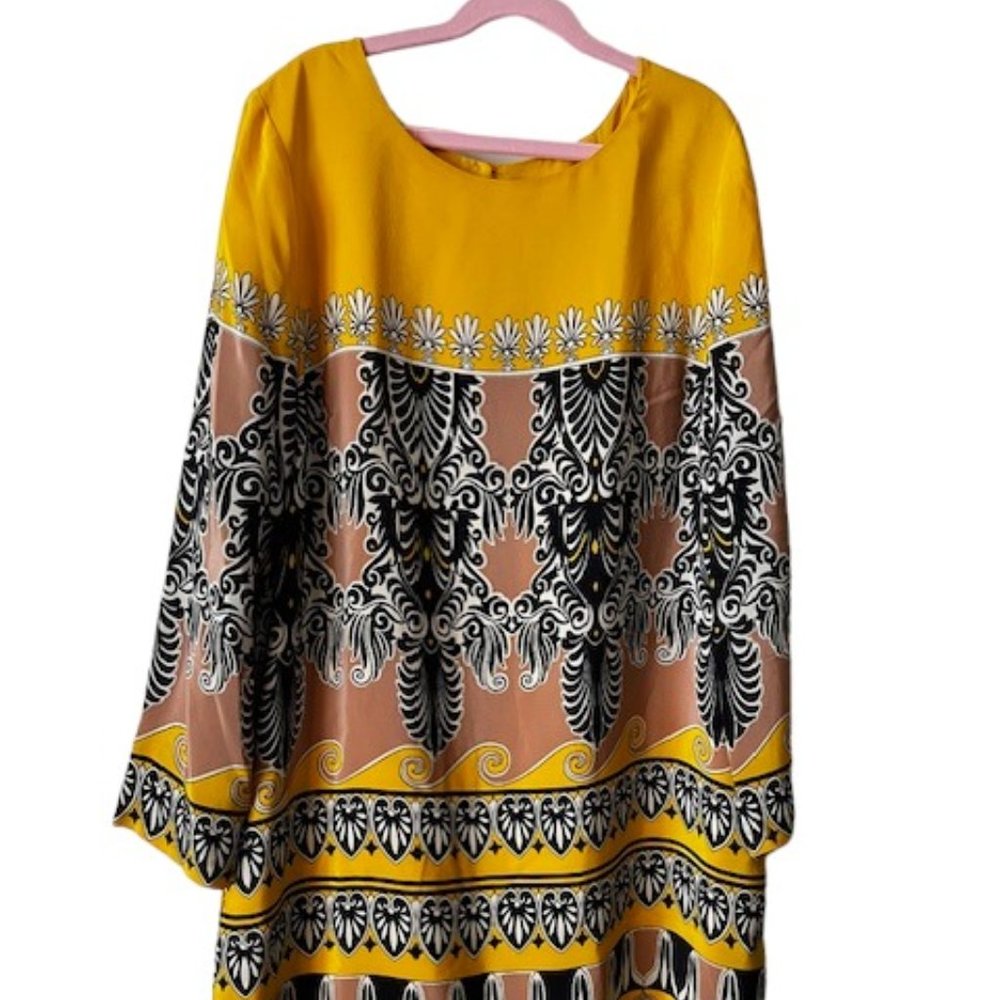 Womens J Crew 100% Silk Dress Size 4.